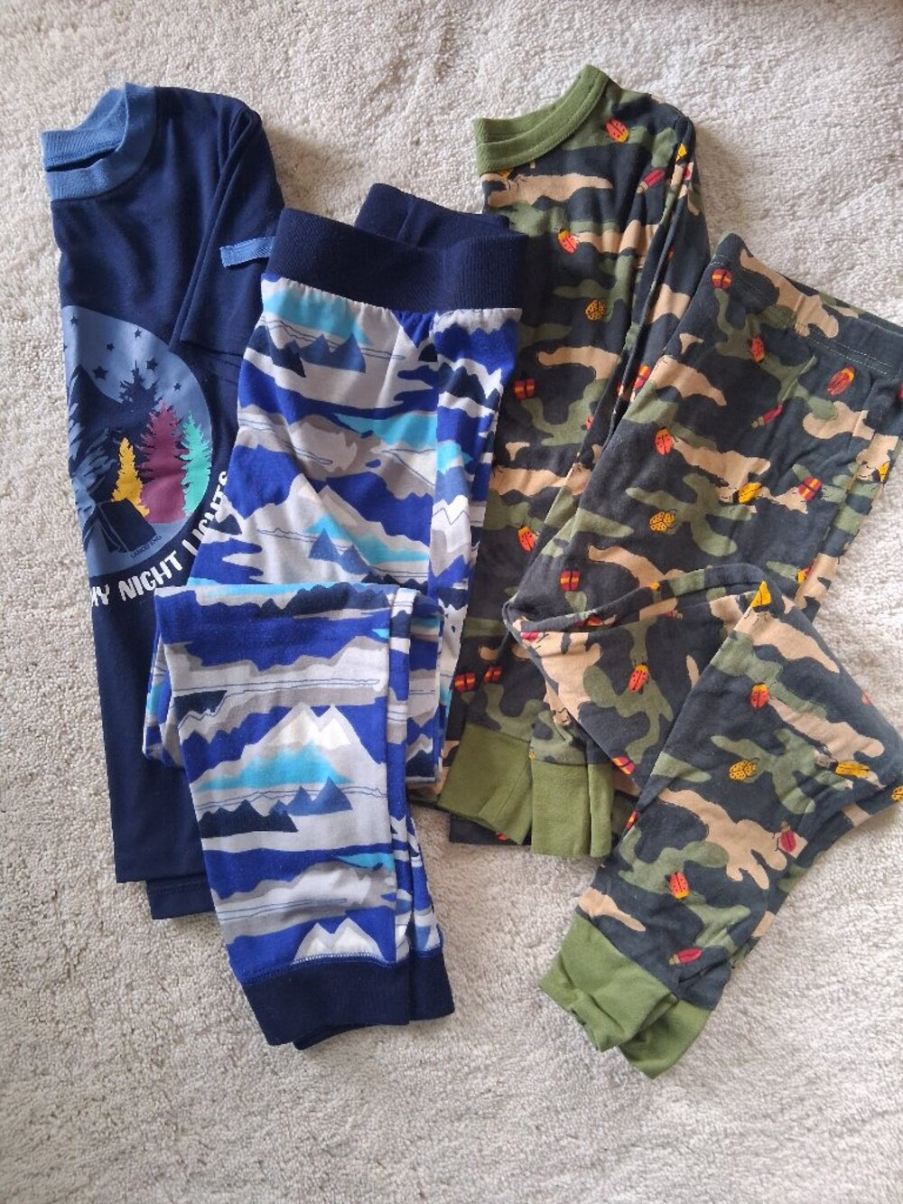 2 pr Lands' End PJs